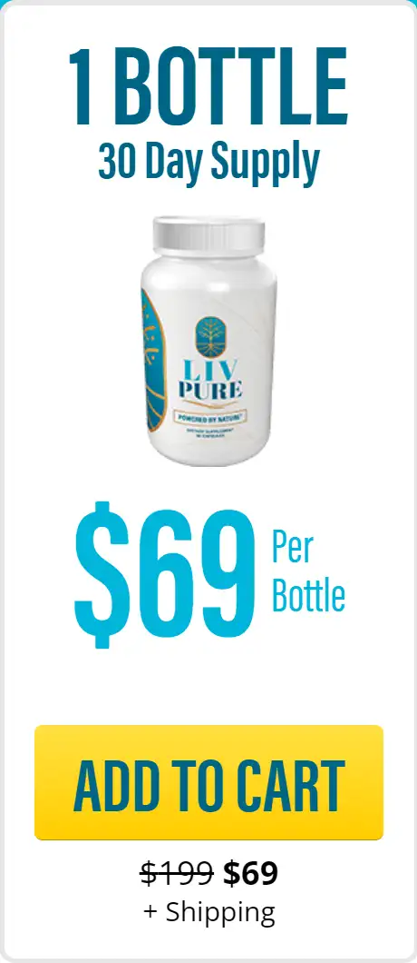 Liv Pure 1 bottle 